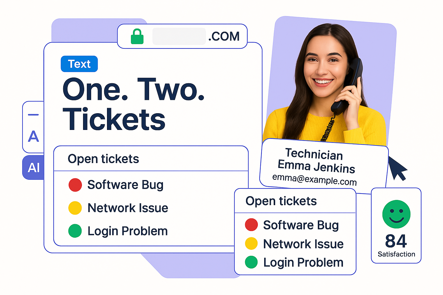 Ticketing illustration